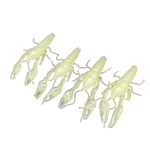 Mega glow craws, (4 pack)