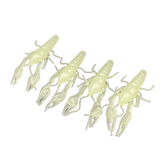 Mega glow craws, (4 pack)