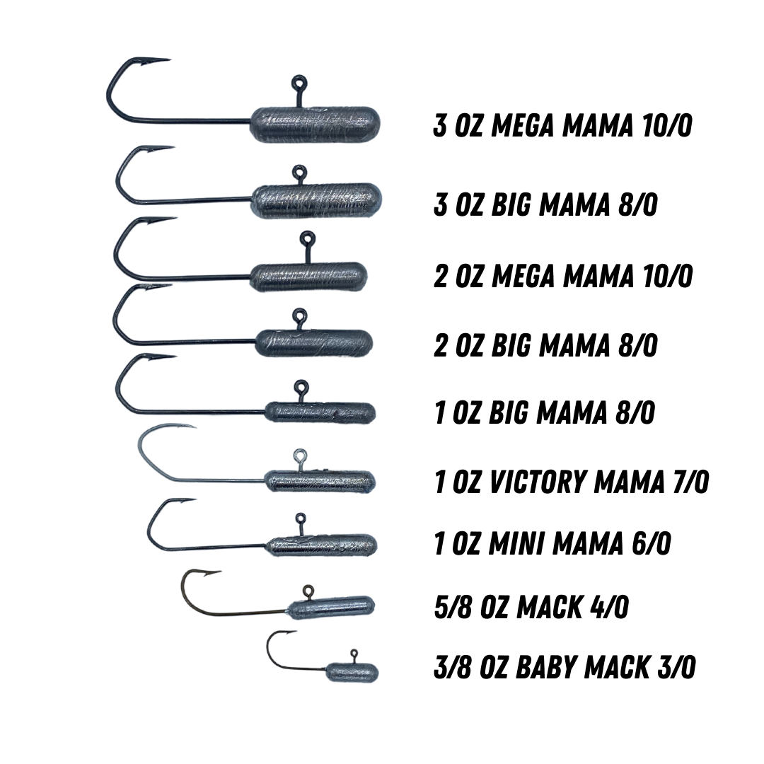 Victory Mamas Jig Heads (2 pack)