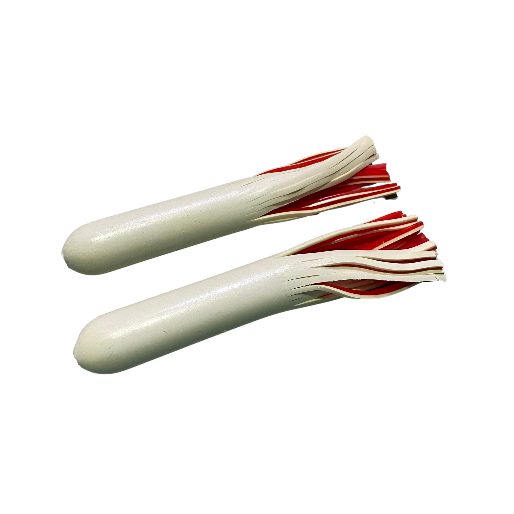 6” Bleeding White Tubes (2 Pack)